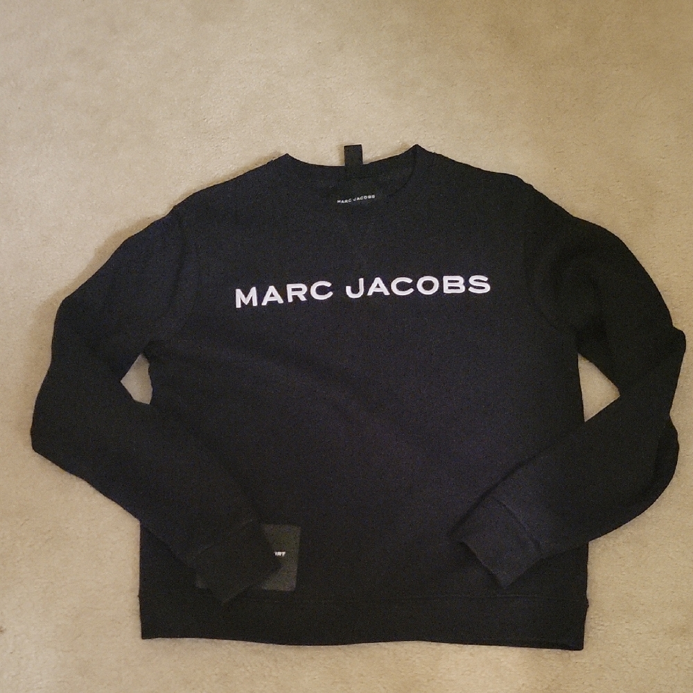 Marc Jacobs Black Crewneck Sweatshirt Xs Ref 155/80A